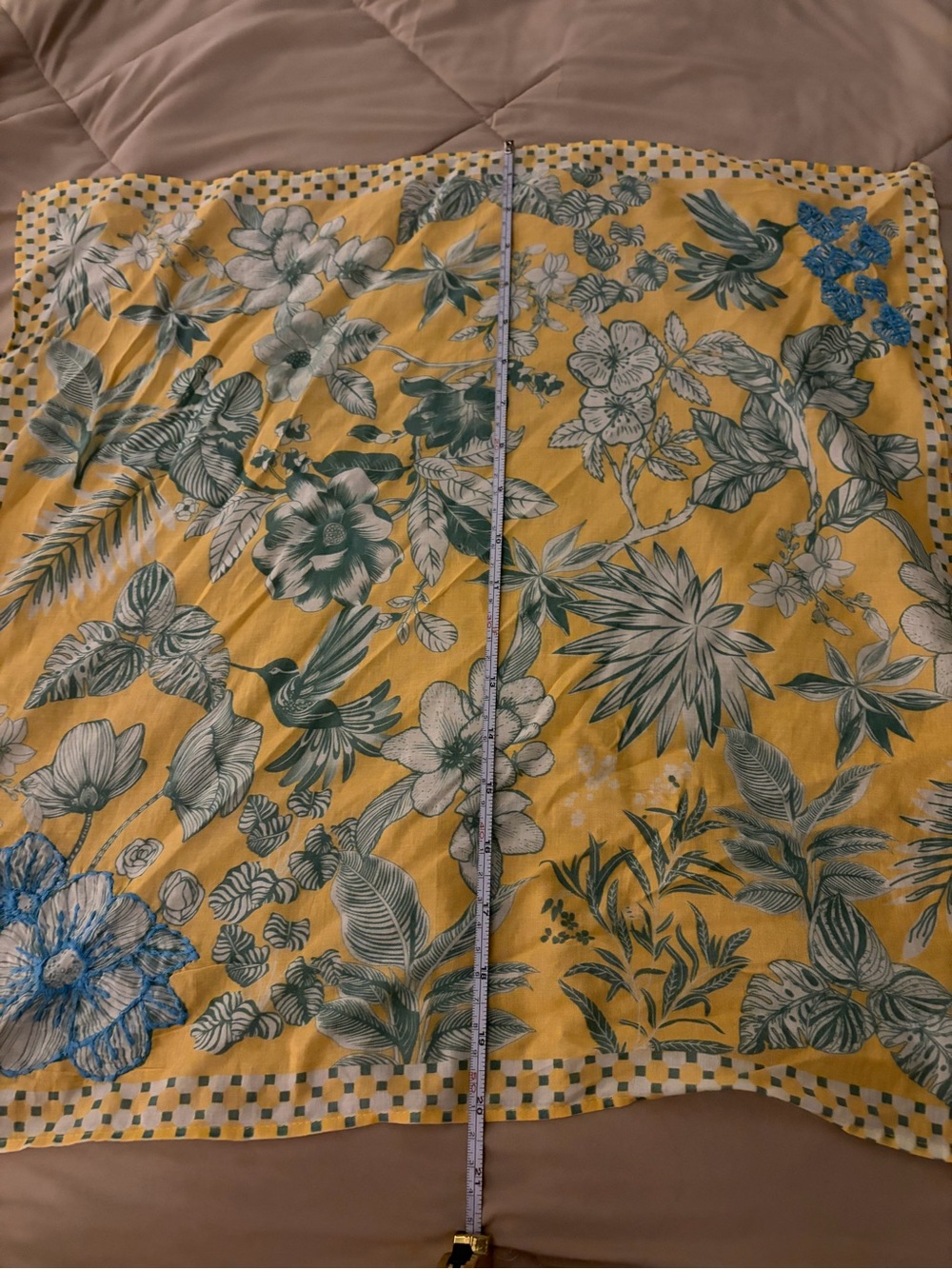 Urban Outfitters Floral Scarf/Bandana - Picture 6 of 7